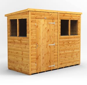 4ft Wide Shiplap Pent Sheds