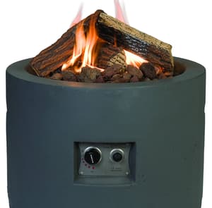 Happy Cocooning 61cm Grey Gas Fire Bowl