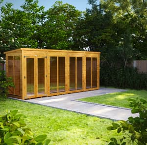 Power 16x4 Pent Summerhouse