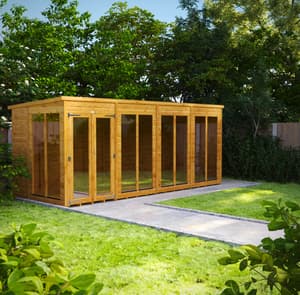 Power 16x6 Pent Summerhouse