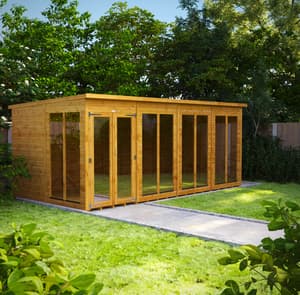 Power 16x8 Pent Summerhouse