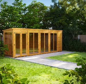 Power 18x4 Pent Summerhouse