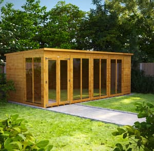 Power 18x8 Pent Summerhouse