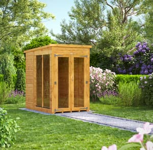 Power 4x6 Pent Summerhouse