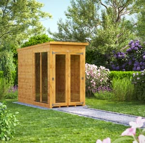 Power 4x8 Pent Summerhouse