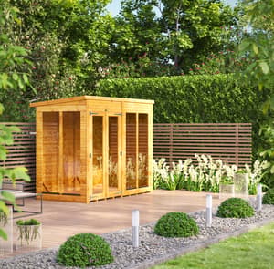 Power 8x4 Pent Summerhouse