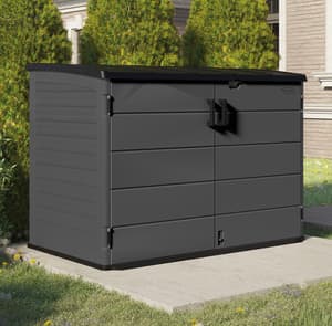 Suncast 6x4 Stow Away Plastic Garden Store