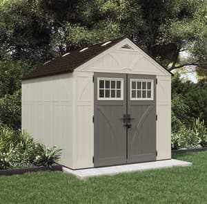 Suncast 8x10 Tremont Three Plastic Shed