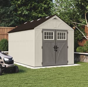 Suncast 8x13 Tremont Two Plastic Garden Shed