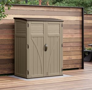 Suncast Aston Large Storage Cabinet Sand