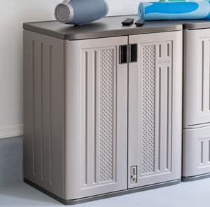 Suncast Base Cabinet In Grey