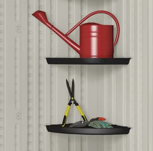 Suncast Corner Shelving Set For Tremont Shed Pack of 2
