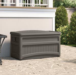 Suncast Dakota 276L Storage Box Stone Grey