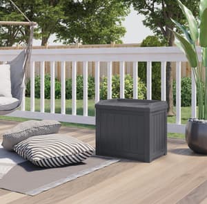 Suncast Florida 83L Storage Box Cyberspace Grey