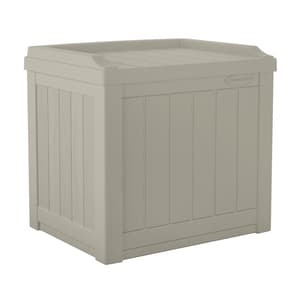 Suncast Florida 83L Storage Box Light Taupe