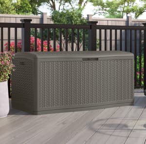 Suncast Minnesota 469L Storage Box Stone Grey