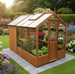 Swallow Kingfisher 6x4 + 4ft Shed Combination