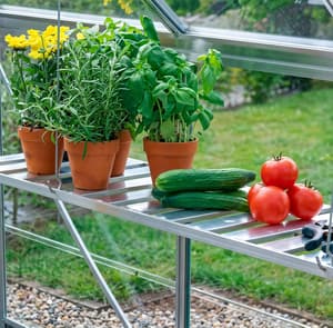 Vitavia Silver Folding Shelf