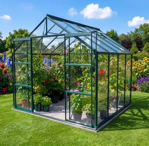 Vitavia 8x10 Green Phoenix 8300 Short Pane Toughened