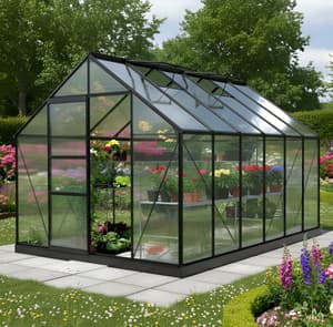 Vitavia 8x12 Black Neptune 9900 Poly 
