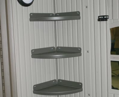Lifetime Corner Shelf