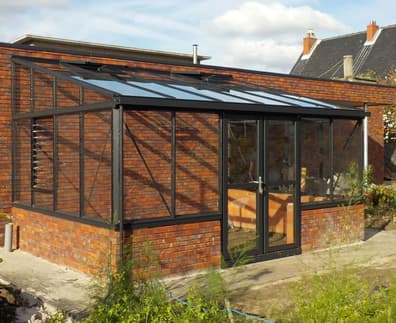 10x10 Janssens Arcadia Plus Mur Lean To