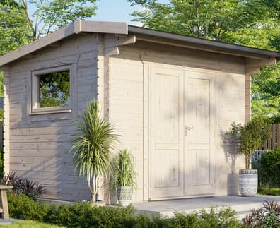 Power 12x10 Apex Workshop Log Cabin
