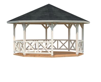 Palmako Betty 4x5m Octagonal Wooden Pavillion