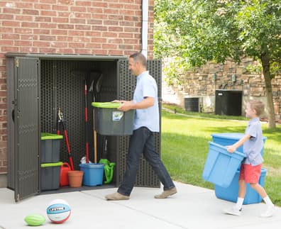 Lifetime Vertical Storage Unit Rough Cut