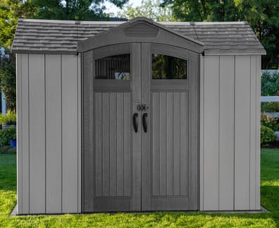 Lifetime 9.5x7 Plastic Shed