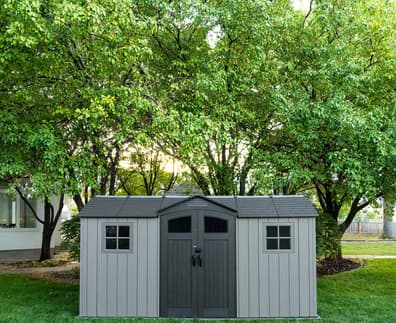 Lifetime 14x7 Side Entry Plastic Shed