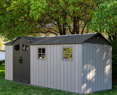 Lifetime 16.5x7 Side Entry Plastic Shed