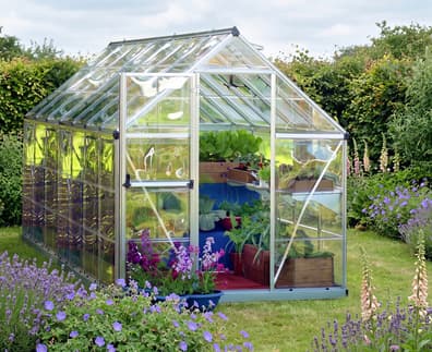 Palram Canopia Harmony 6x14 Silver Clear Poly