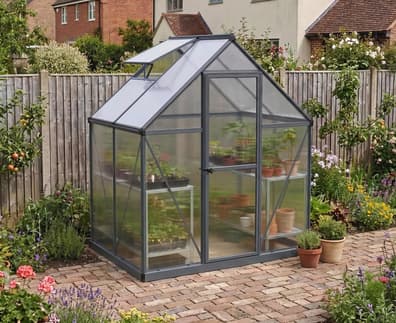 Palram Canopia Mythos 6x4 Grey Poly