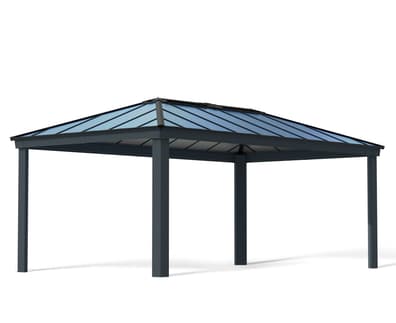 Palram Canopia Dallas 6100 Rectangular Garden Gazebo