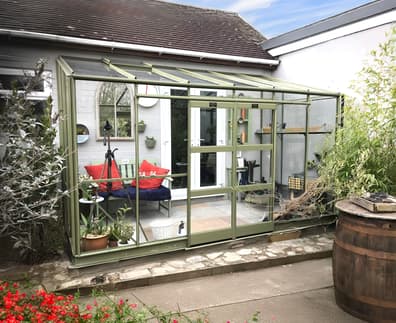 Elite Kensington 6x6 Leanto Toughened 