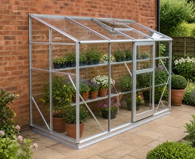 Elite Kensington 6x6 Leanto Toughened 