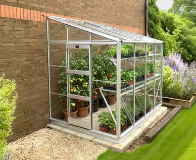 Elite Kensington 6x6 Leanto Toughened 