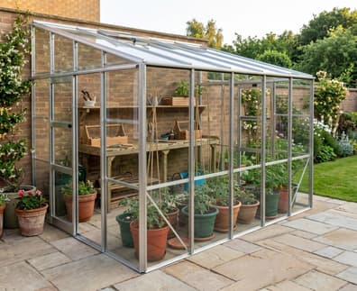 Elite Titan K800 8x10 Leanto Toughened 