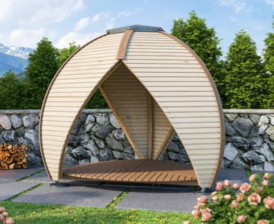 Lichfield Shield Wooden Garden Shelter
