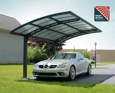 Palram Canopia Arizona Breeze 5000 Carport Grey