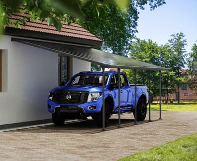 Palram Canopia Feria 4m x 7m Patio Cover in Grey