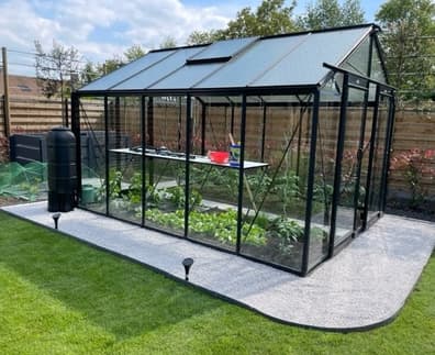ACD 10x12 Straight Wall Black