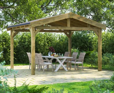 Power 12x14 Apex Gazebo