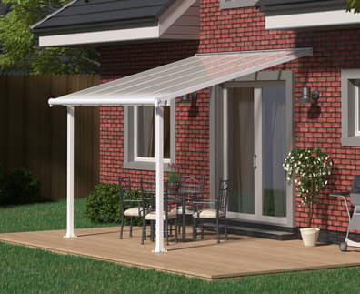 Palram Canopia Olympia 3m x 3m Patio Cover White