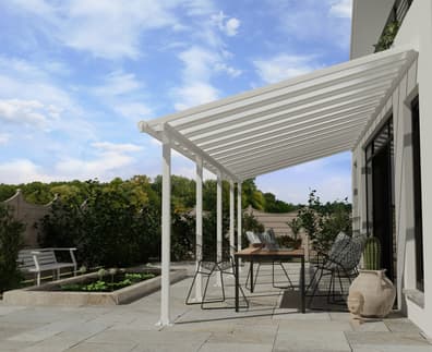 Palram Canopia Olympia 3m x 8m Patio Cover White