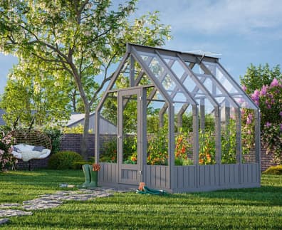 Palmako Emilia S 8x8 Wooden Painted Grey