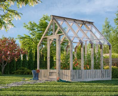 Palmako Emilia S 8x8 Wooden 