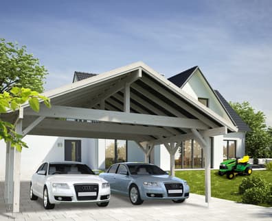 Palmako Robert 20.6 Wooden Carport