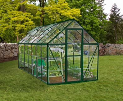 Palram Canopia Harmony 6x14 Green Clear Poly